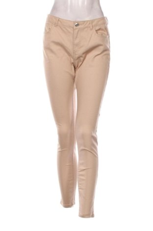 Damskie spodnie Terranova, Rozmiar L, Kolor Beżowy, Cena 78,99 zł