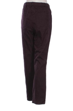 Γυναικείο παντελόνι Ulla Popken, Μέγεθος XXL, Χρώμα Βιολετί, Τιμή 25,99 €