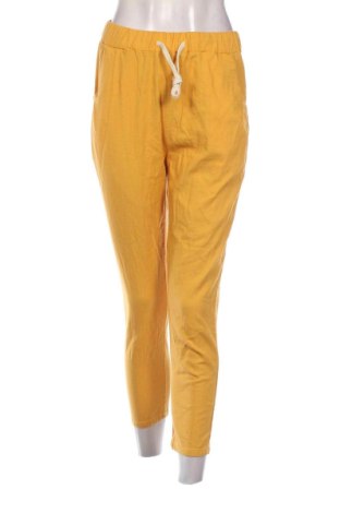 Damskie spodnie Unbranded, Rozmiar M, Kolor Żółty, Cena 80,38 zł