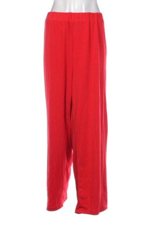 Γυναικείο παντελόνι Unbranded, Μέγεθος 4XL, Χρώμα Κόκκινο, Τιμή 13,99 €