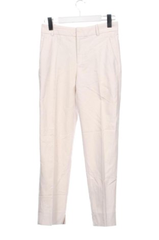 Damenhose Zara, Größe XS, Farbe Ecru, Preis 17,99 €
