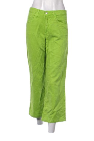 Damskie spodnie Zara, Rozmiar S, Kolor Zielony, Cena 75,02 zł