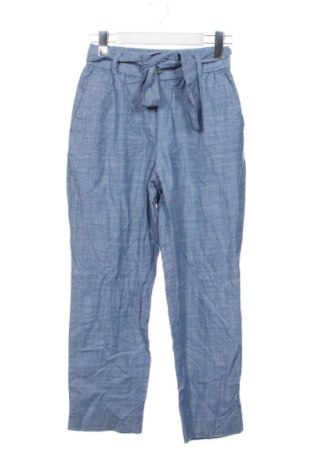 Damskie spodnie Zara, Rozmiar XS, Kolor Niebieski, Cena 72,99 zł