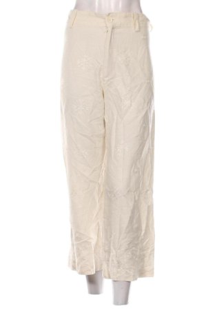 Dámské kalhoty  Zara, Velikost M, Barva Krémová, Cena  409,00 Kč