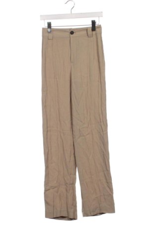 Дамски панталон Zara, Размер XS, Цвят Бежов, Цена 14,31 €