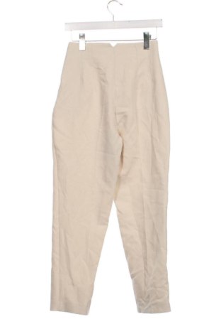 Damskie spodnie Zara, Rozmiar XS, Kolor Beżowy, Cena 72,99 zł