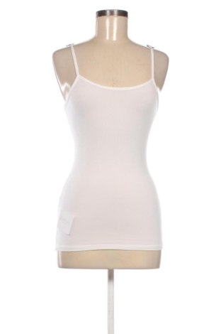 Damska koszulka na ramiączkach Helios, Rozmiar M, Kolor Biały, Cena 37,51 zł