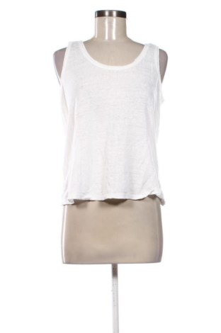 Γυναικείο αμάνικο μπλουζάκι Mango, Μέγεθος M, Χρώμα Εκρού, Τιμή 8,18 €