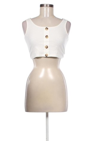 Γυναικείο αμάνικο μπλουζάκι SHEIN, Μέγεθος M, Χρώμα Λευκό, Τιμή 7,99 €