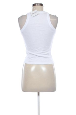 Γυναικείο αμάνικο μπλουζάκι Stradivarius, Μέγεθος M, Χρώμα Λευκό, Τιμή 10,99 €