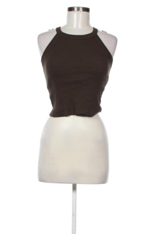 Damska koszulka na ramiączkach Uniqlo, Rozmiar XS, Kolor Zielony, Cena 37,99 zł