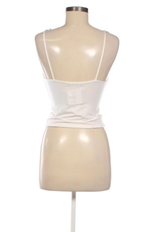 Damska koszulka na ramiączkach Zara, Rozmiar S, Kolor Biały, Cena 32,15 zł