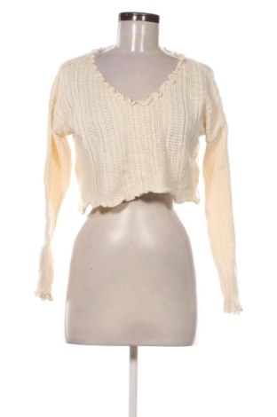 Dámsky pulóver Bershka, Veľkosť XS, Farba Béžová, Cena  17,95 €