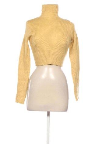 Дамски пуловер Bershka, Размер M, Цвят Жълт, Цена 24,03 €