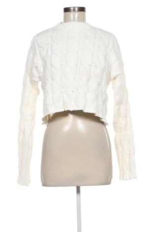 Damenpullover Bershka, Größe XS, Farbe Weiß, Preis 30,99 €