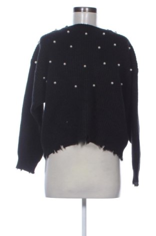 Damski sweter Bershka, Rozmiar L, Kolor Czarny, Cena 78,99 zł