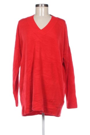 Dámský svetr Debenhams, Velikost 3XL, Barva Červená, Cena  439,00 Kč