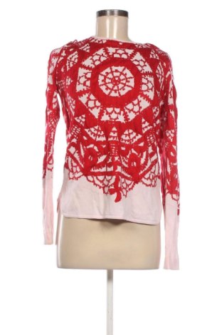 Damski sweter Desigual, Rozmiar L, Kolor Czerwony, Cena 171,47 zł