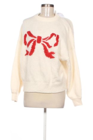 Γυναικείο πουλόβερ Gina Tricot, Μέγεθος M, Χρώμα Λευκό, Τιμή 37,99 €