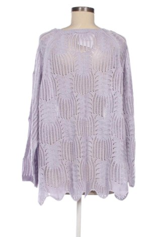Damski sweter Helena Vera, Rozmiar 3XL, Kolor Fioletowy, Cena 112,53 zł