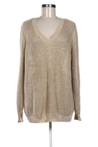 Дамски пуловер Ms Mode, Размер 3XL, Цвят Златист, Цена 15,33 €