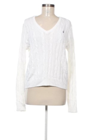 Damenpullover Polo Ralph Lauren, Größe L, Farbe Weiß, Preis 197,99 €