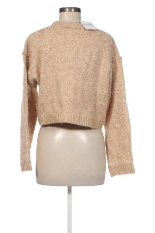Дамски пуловер Pull&Bear, Размер S, Цвят Бежов, Цена 24,03 €