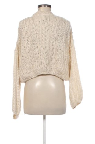 Damski sweter Pull&Bear, Rozmiar S, Kolor ecru, Cena 79,15 zł