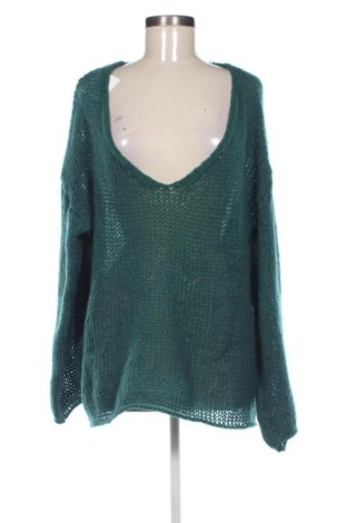 Дамски пуловер SHEIN, Размер 3XL, Цвят Зелен, Цена 15,00 €