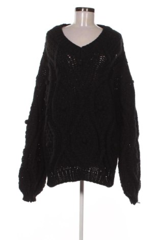 Damski sweter Unbranded, Rozmiar 3XL, Kolor Czarny, Cena 80,38 zł