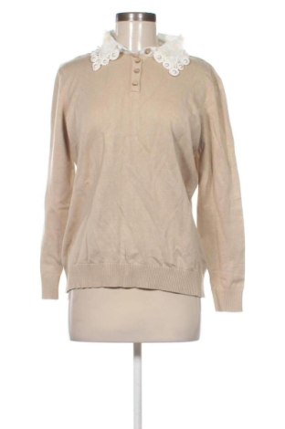 Дамски пуловер Unbranded, Размер XL, Цвят Бежов, Цена 14,74 €