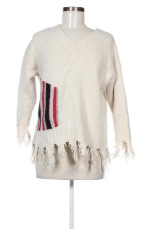 Damski sweter Unbranded, Rozmiar M, Kolor ecru, Cena 79,15 zł