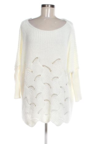 Damski sweter Unbranded, Rozmiar XXL, Kolor Biały, Cena 65,99 zł