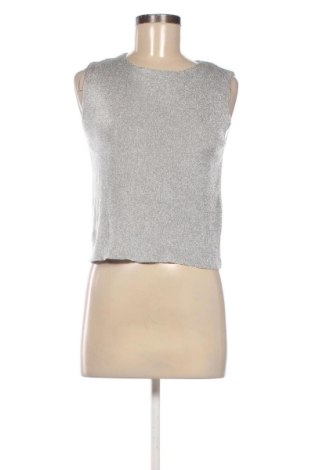 Damski sweter Zara, Rozmiar S, Kolor Srebrzysty, Cena 171,47 zł