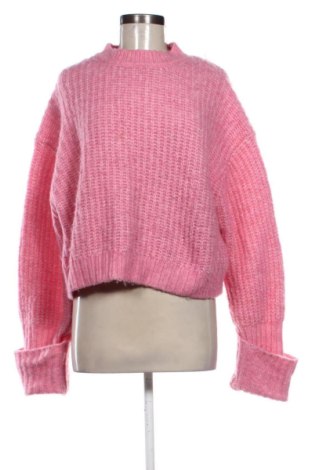 Damski sweter Zara, Rozmiar M, Kolor Różowy, Cena 164,29 zł