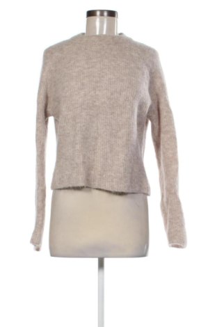 Дамски пуловер Zara, Размер L, Цвят Бежов, Цена 14,00 €