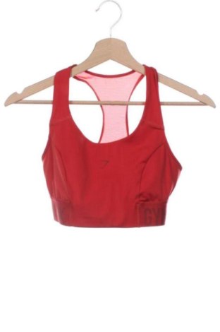 Damen Sporttop Gymshark, Größe S, Farbe Rot, Preis 10,00 €