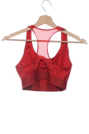 Damen Sporttop Gymshark, Größe S, Farbe Rot, Preis 10,00 €