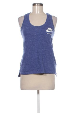 Γυναίκειο αθλητικό τοπ Nike, Μέγεθος S, Χρώμα Μπλέ, Τιμή 19,99 €