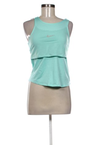 Дамски спортен топ Nike, Размер XS, Цвят Зелен, Цена 15,28 €