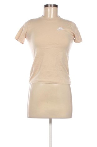 Damen Sporttop Nike, Größe S, Farbe Beige, Preis € 17,00