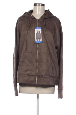 Damska bluza DKNY Jeans, Rozmiar L, Kolor Brązowy, Cena 93,99 zł