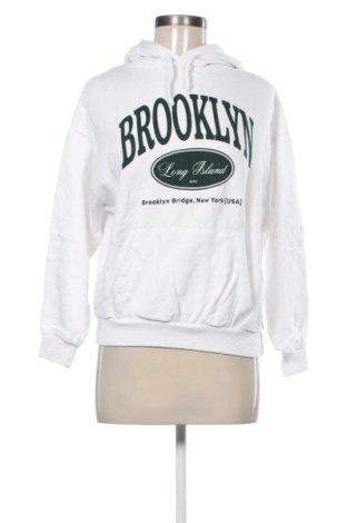 Hanorac de femei Pull&Bear, Mărime S, Culoare Alb, Preț 145,99 Lei