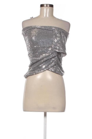 Dámsky top  Bershka, Veľkosť S, Farba Strieborná, Cena  17,95 €
