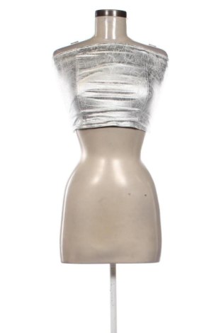 Dámsky top  Bershka, Veľkosť M, Farba Strieborná, Cena  27,95 €