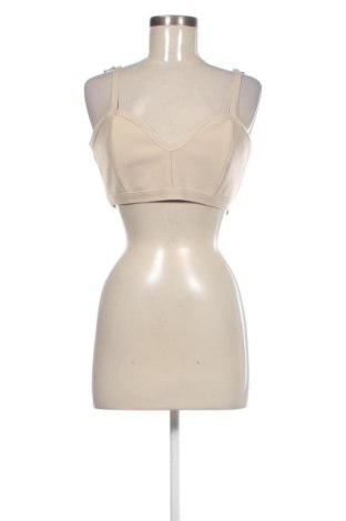 Γυναικείο τοπ Boohoo, Μέγεθος L, Χρώμα  Μπέζ, Τιμή 17,99 €
