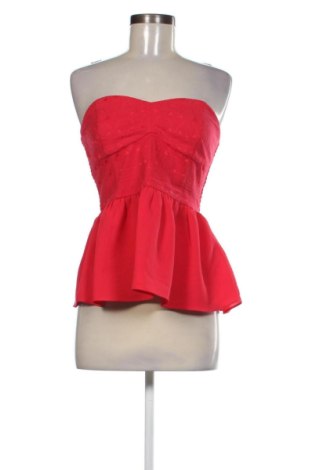 Дамски топ H&M Divided, Размер L, Цвят Червен, Цена 14,77 €