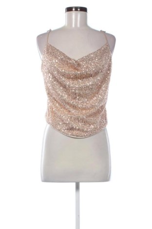 Damentop SHEIN, Größe L, Farbe Golden, Preis € 19,99