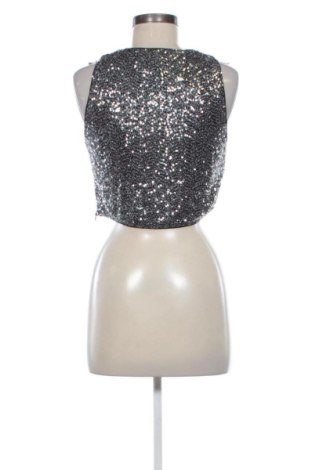 Дамски топ UNFOLLOWED, Размер M, Цвят Сребрист, Цена 65,44 €