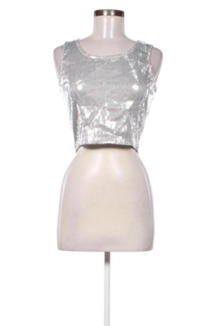 Дамски топ Unbranded, Размер L, Цвят Сребрист, Цена 15,00 €